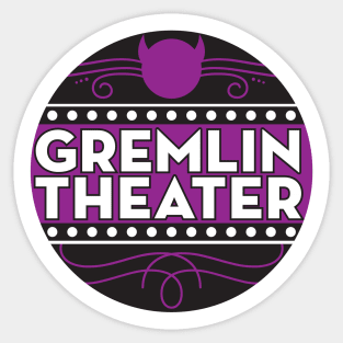 Gremlin Theater Logo Sticker